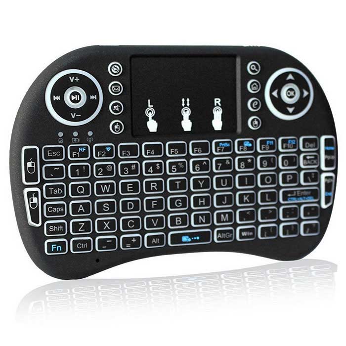 Wireless Mini Keyboard With Touchpad