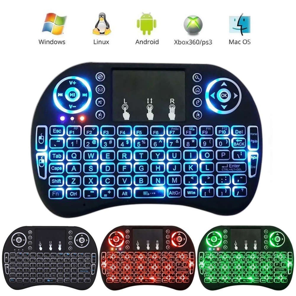 Wireless Mini Keyboard With Touchpad