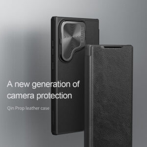Nillkin Qin Prop Leather Case for Samsung Galaxy S24 Ultra