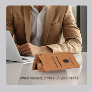 Nillkin Qin Prop Leather Case for Samsung Galaxy S24 Ultra