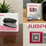 JUMPER Official JPD-500D OLED Fingertip Pulse Oximeter for SpO2, PR, PI Measurement