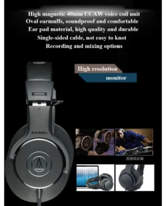 Audio Technica ATH-M20x Premium Studio Monitor Headphone