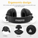 MAONO AU-MH601 Premium Studio Monitor Headphone