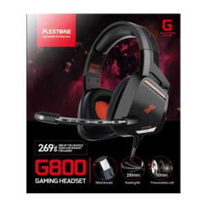 Plextone G800 Wired Gaming Headset | Deep Bass & Premium Design