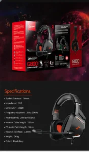 Dareu EH745s 7.1 Surround Gaming Headset | Deep Bass & Premium Design