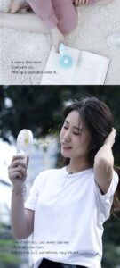BASEUS Firefly Mini Fan – 1500mAh Built-in Battery